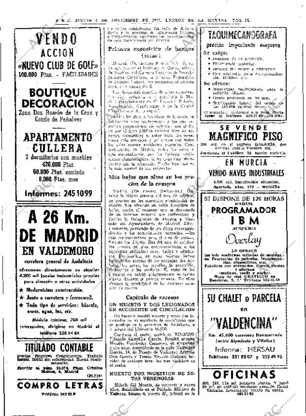 ABC MADRID 02-11-1972 página 54