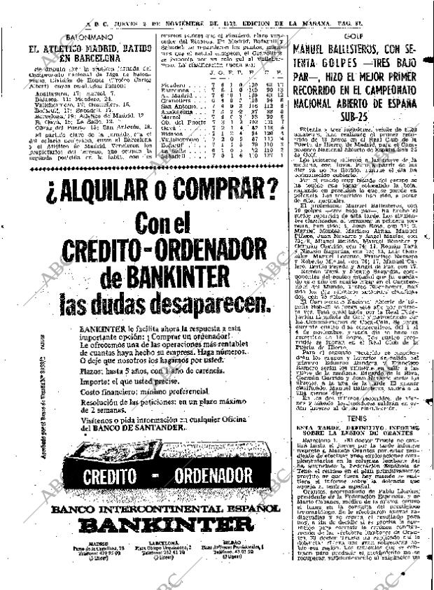 ABC MADRID 02-11-1972 página 81