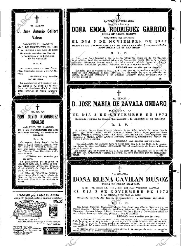 ABC MADRID 04-11-1972 página 113