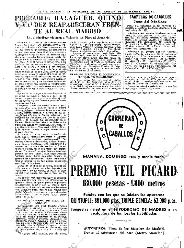 ABC MADRID 04-11-1972 página 79