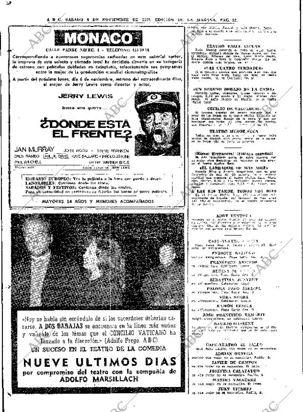 ABC MADRID 04-11-1972 página 90