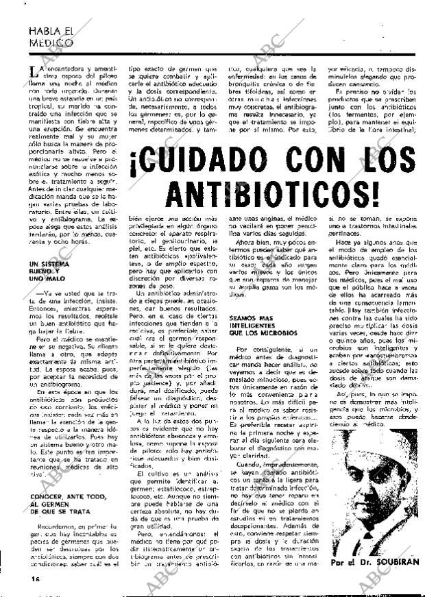 BLANCO Y NEGRO MADRID 04-11-1972 página 16