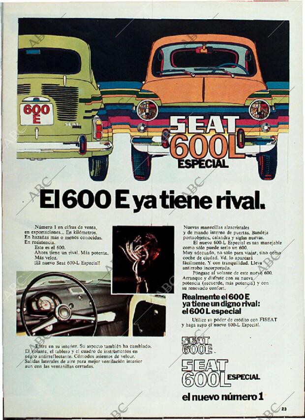 BLANCO Y NEGRO MADRID 04-11-1972 página 23