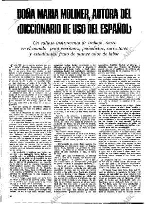 BLANCO Y NEGRO MADRID 04-11-1972 página 40