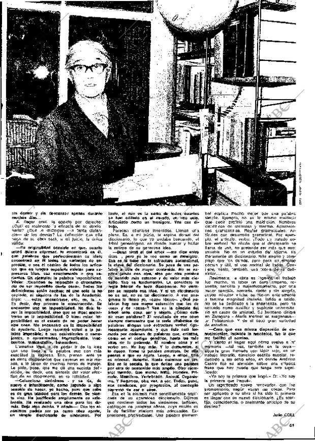 BLANCO Y NEGRO MADRID 04-11-1972 página 41