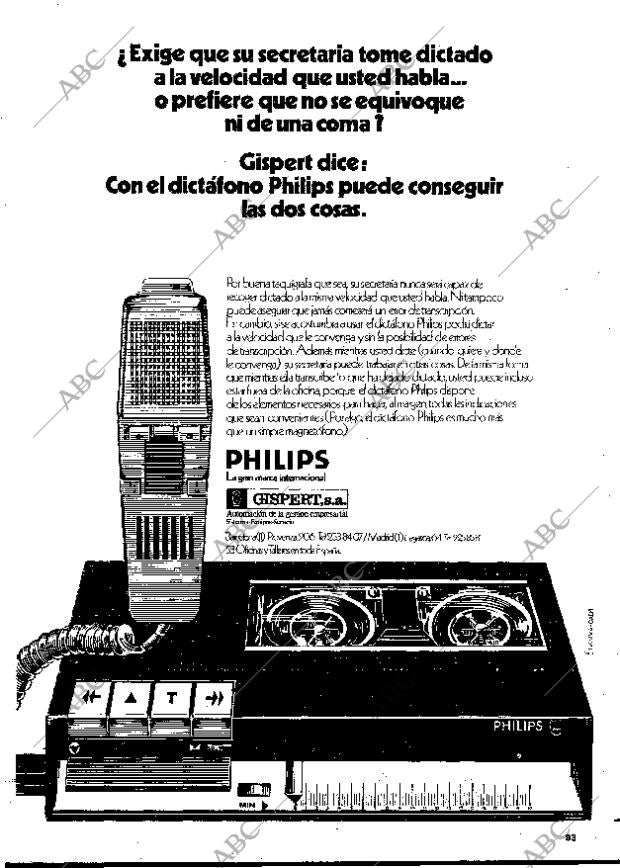 BLANCO Y NEGRO MADRID 04-11-1972 página 93