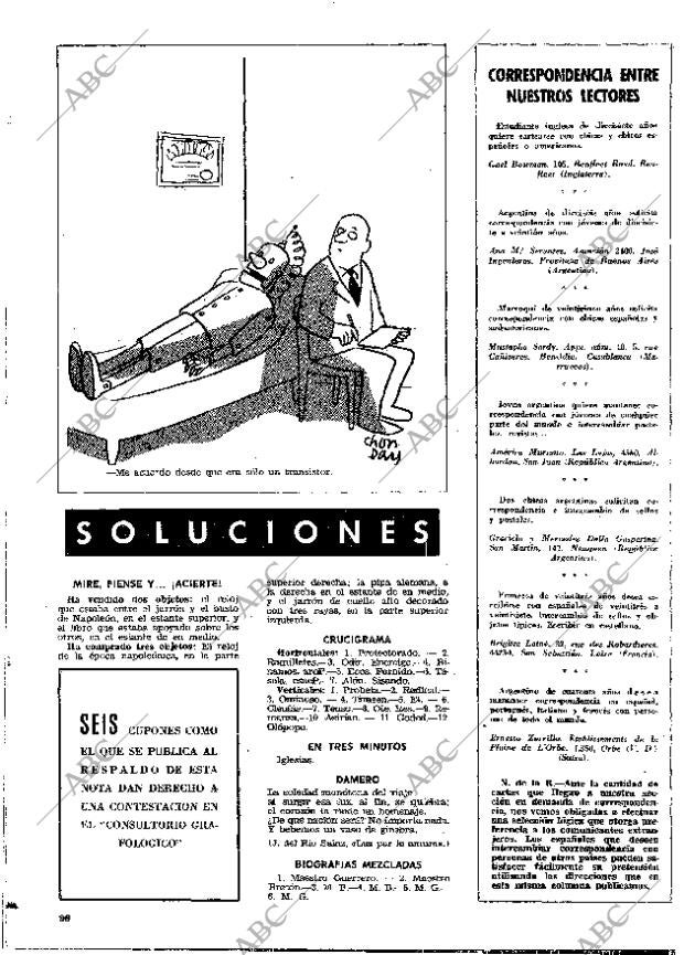 BLANCO Y NEGRO MADRID 04-11-1972 página 98