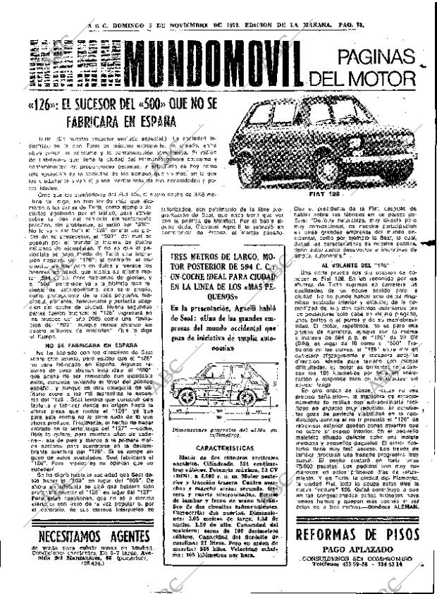 ABC MADRID 05-11-1972 página 73