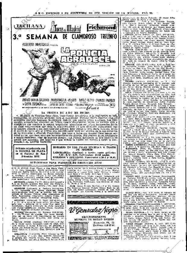 ABC MADRID 05-11-1972 página 82