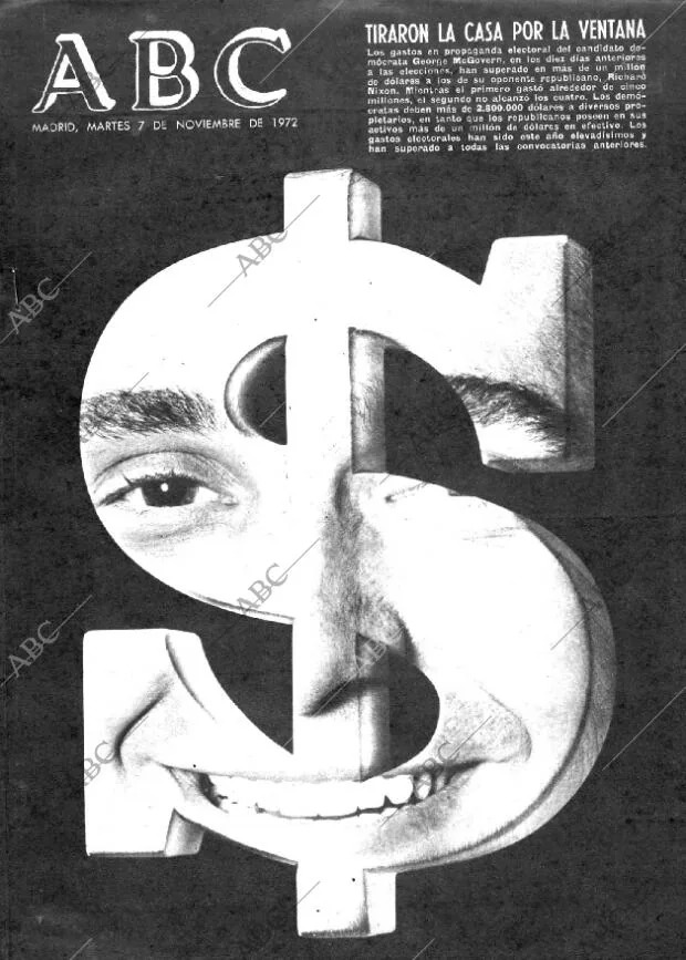 ABC MADRID 07-11-1972 página 1