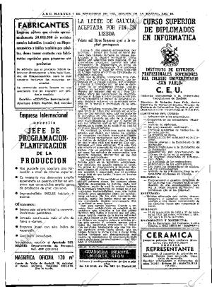 ABC MADRID 07-11-1972 página 48