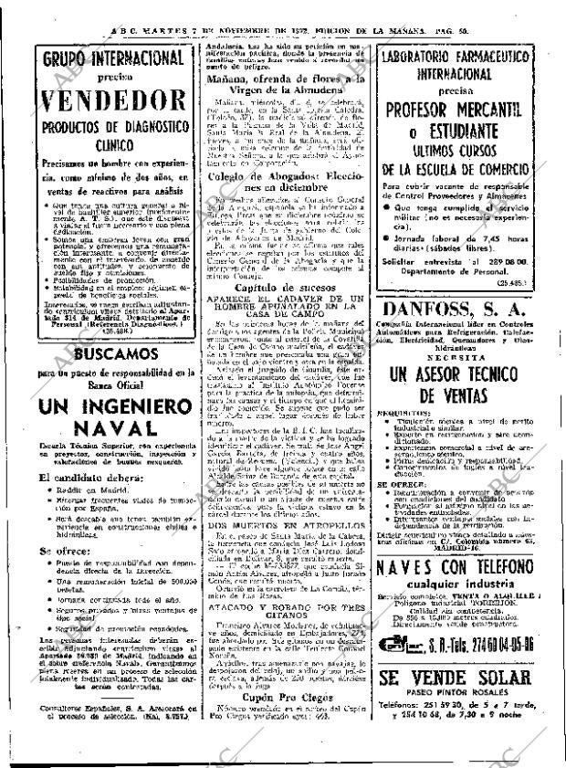 ABC MADRID 07-11-1972 página 50