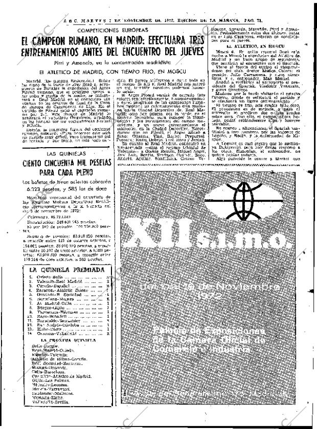 ABC MADRID 07-11-1972 página 71