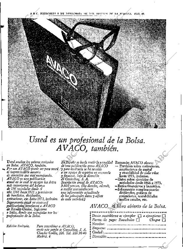 ABC MADRID 08-11-1972 página 82