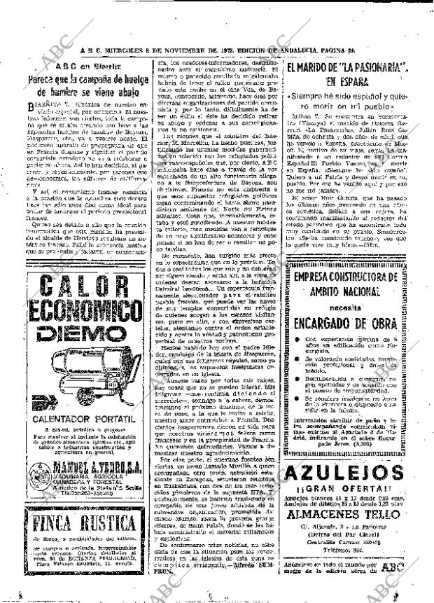 ABC SEVILLA 08-11-1972 página 24
