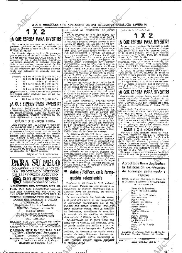 ABC SEVILLA 08-11-1972 página 46