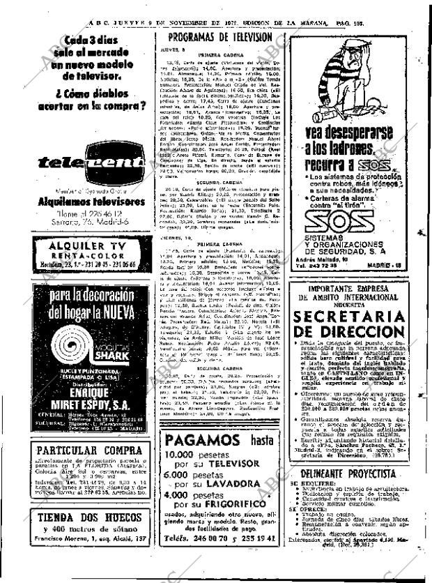 ABC MADRID 09-11-1972 página 103