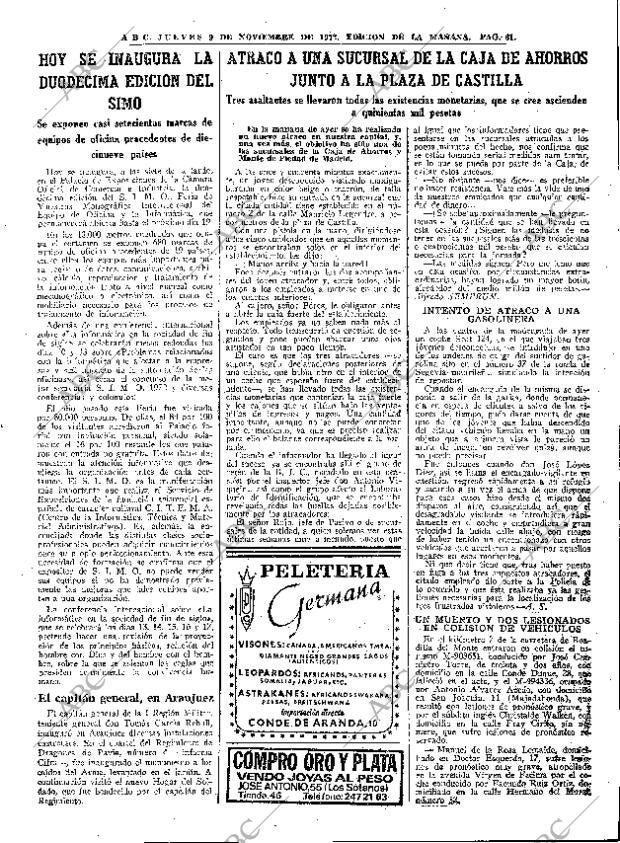 ABC MADRID 09-11-1972 página 61