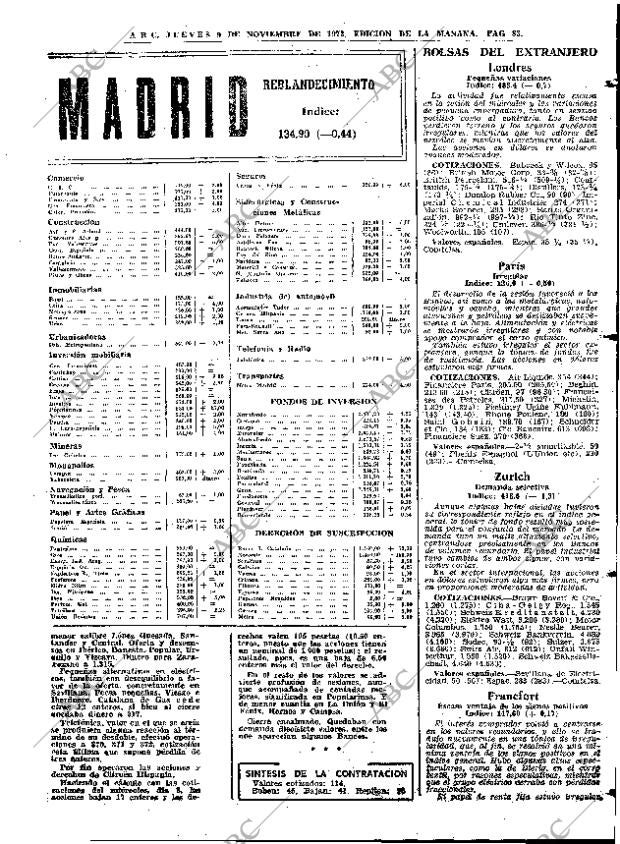 ABC MADRID 09-11-1972 página 83