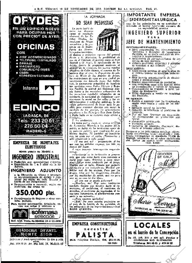 ABC MADRID 10-11-1972 página 40