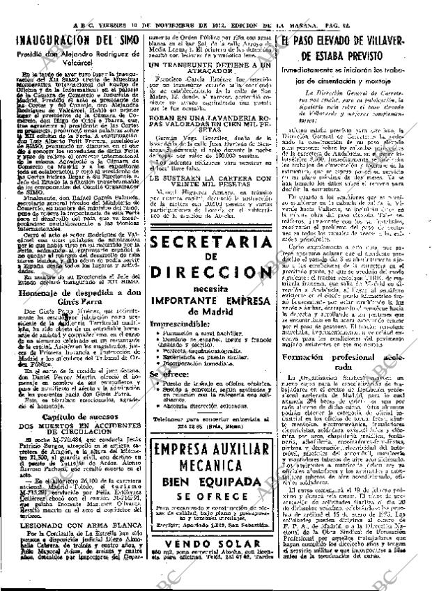 ABC MADRID 10-11-1972 página 60