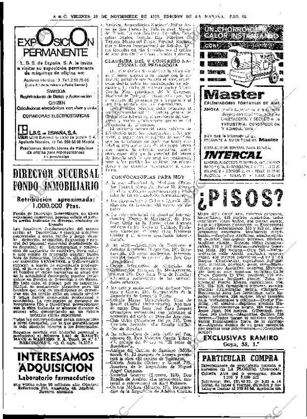 ABC MADRID 10-11-1972 página 64