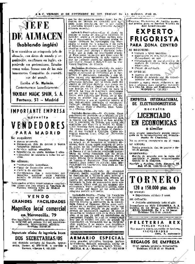 ABC MADRID 10-11-1972 página 84