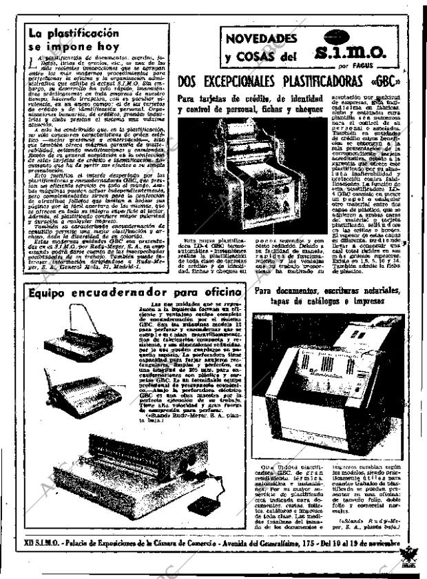 ABC MADRID 11-11-1972 página 133