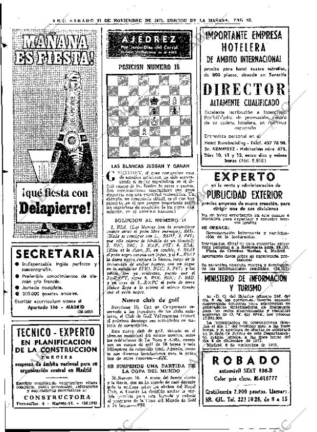 ABC MADRID 11-11-1972 página 90