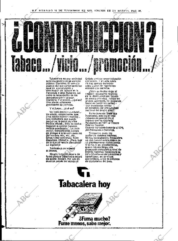 ABC MADRID 11-11-1972 página 92