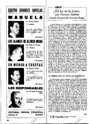 BLANCO Y NEGRO MADRID 11-11-1972 página 104