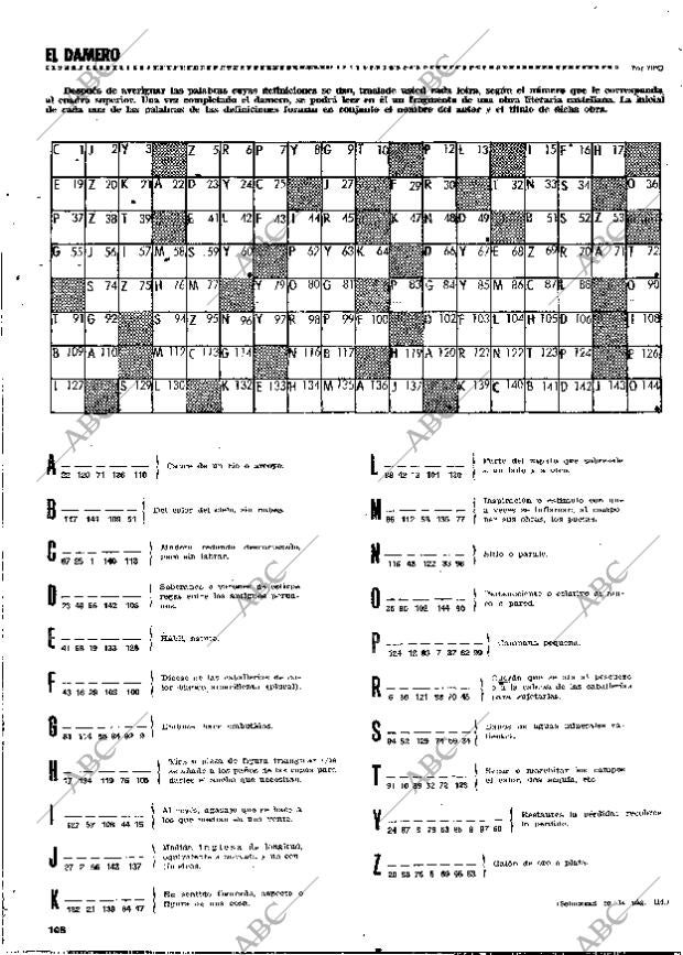 BLANCO Y NEGRO MADRID 11-11-1972 página 108