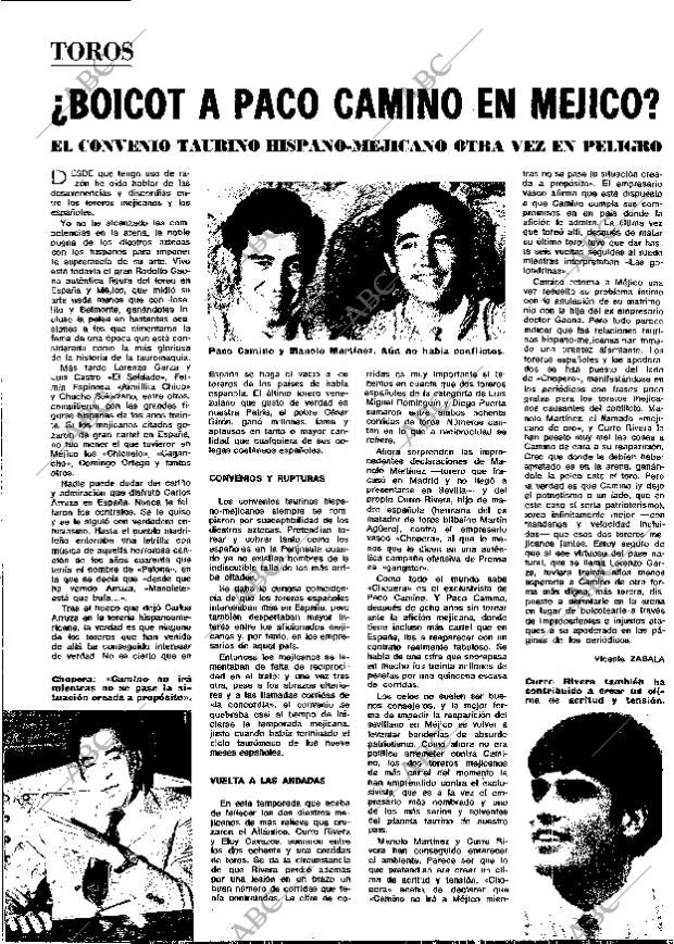 BLANCO Y NEGRO MADRID 11-11-1972 página 18