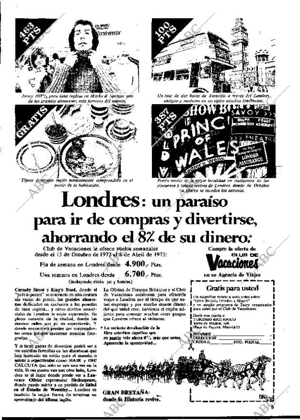 BLANCO Y NEGRO MADRID 11-11-1972 página 9