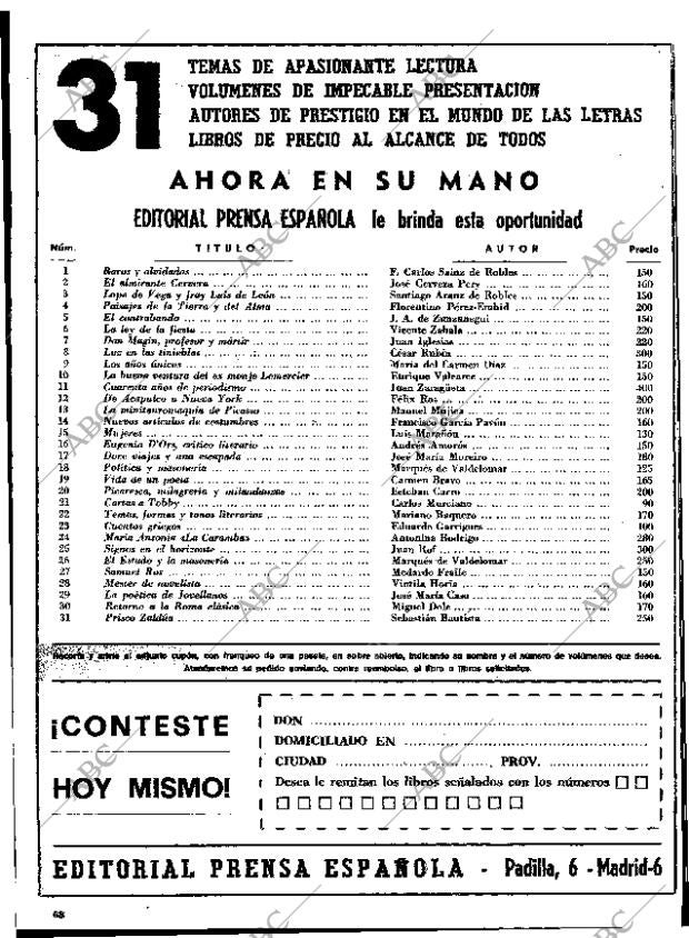 ABC MADRID 12-11-1972 página 196