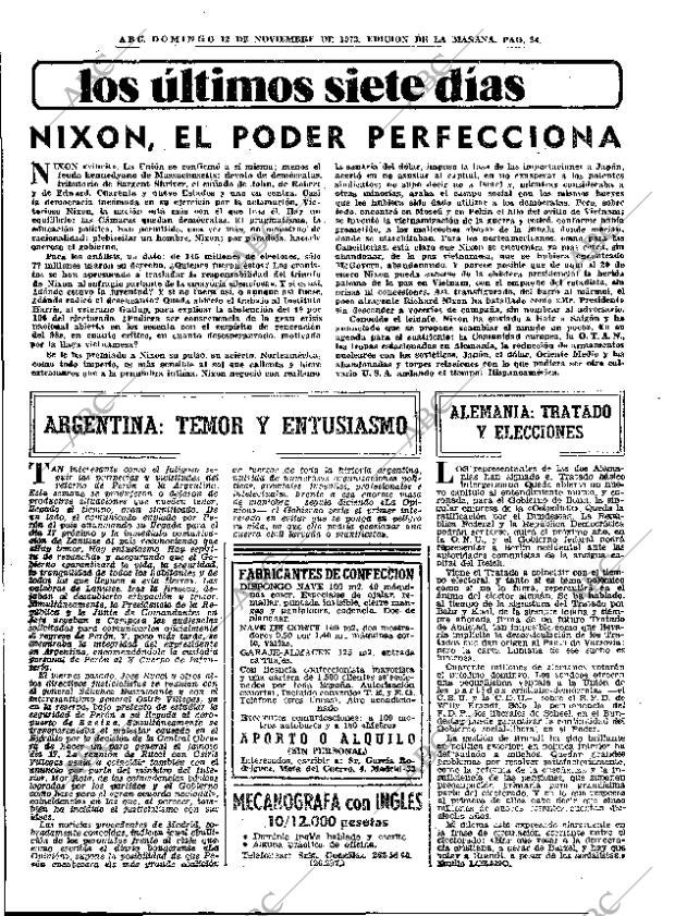 ABC MADRID 12-11-1972 página 22
