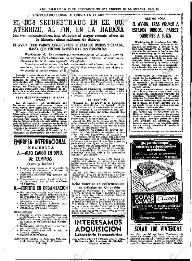 ABC MADRID 12-11-1972 página 33
