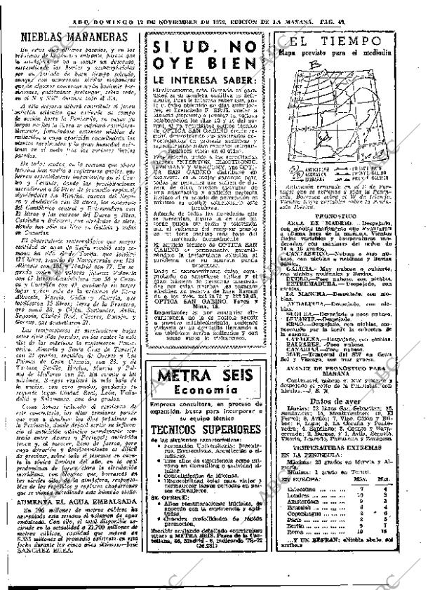 ABC MADRID 12-11-1972 página 40