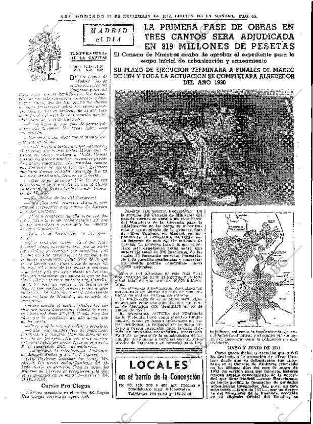 ABC MADRID 12-11-1972 página 43