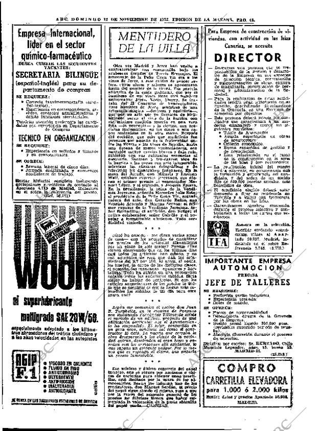 ABC MADRID 12-11-1972 página 46