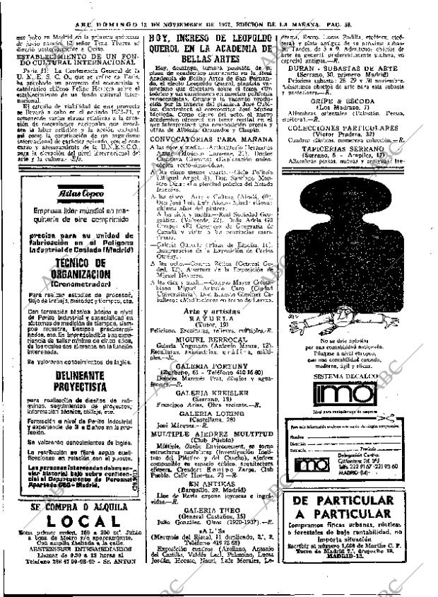 ABC MADRID 12-11-1972 página 56