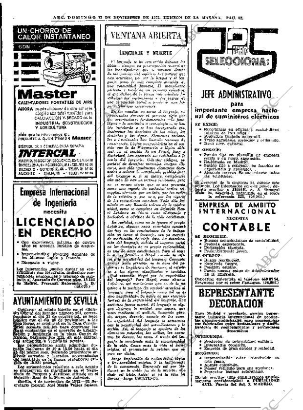 ABC MADRID 12-11-1972 página 60