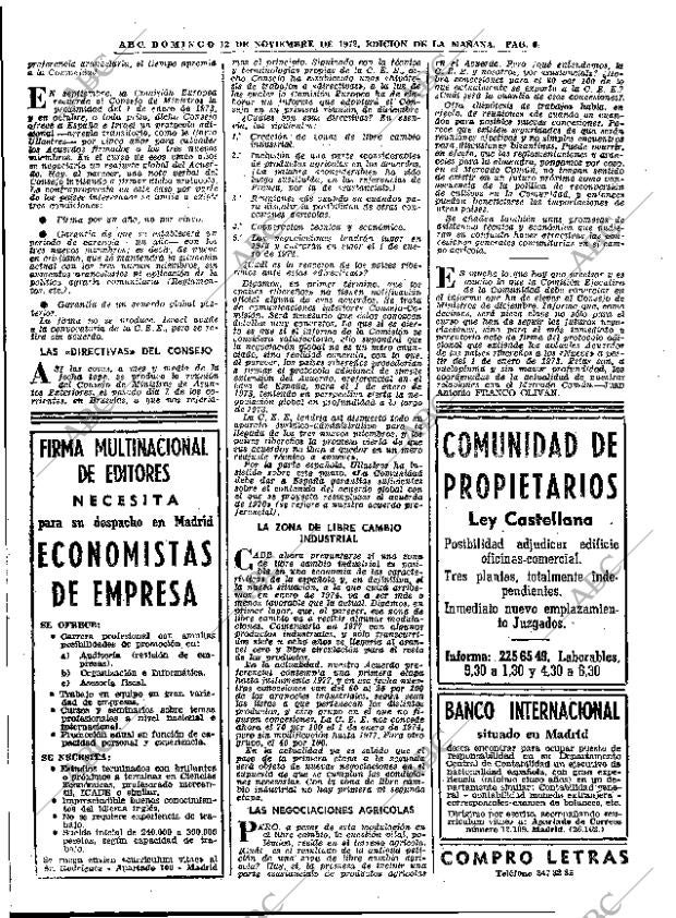 ABC MADRID 12-11-1972 página 62