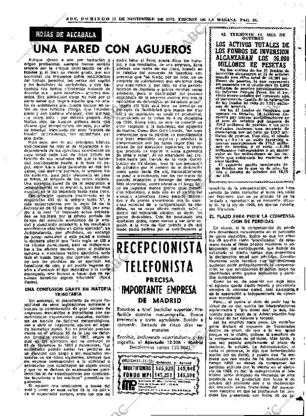 ABC MADRID 12-11-1972 página 63
