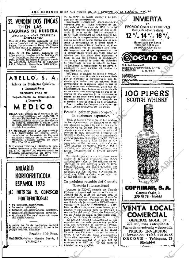 ABC MADRID 12-11-1972 página 64