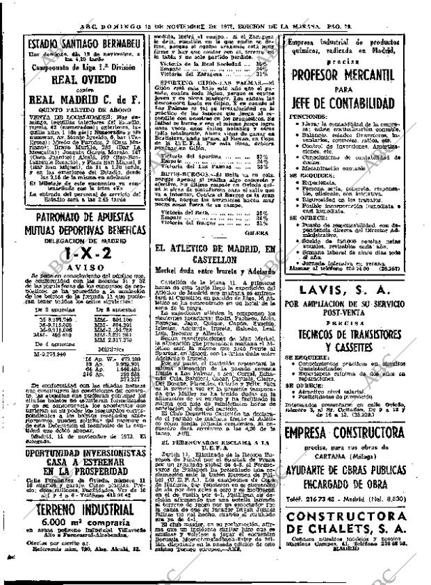 ABC MADRID 12-11-1972 página 68