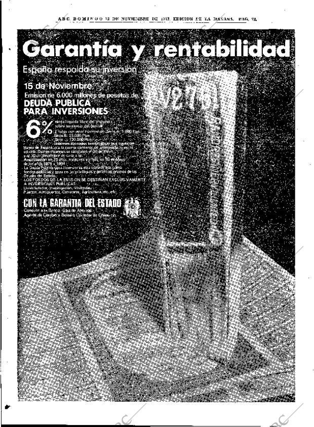 ABC MADRID 12-11-1972 página 70