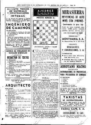 ABC MADRID 12-11-1972 página 74