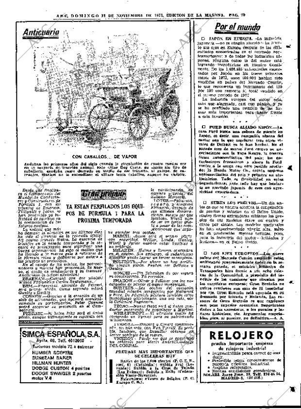 ABC MADRID 12-11-1972 página 77