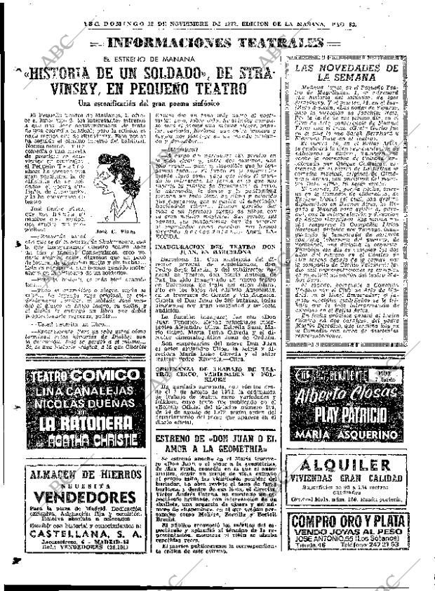 ABC MADRID 12-11-1972 página 80